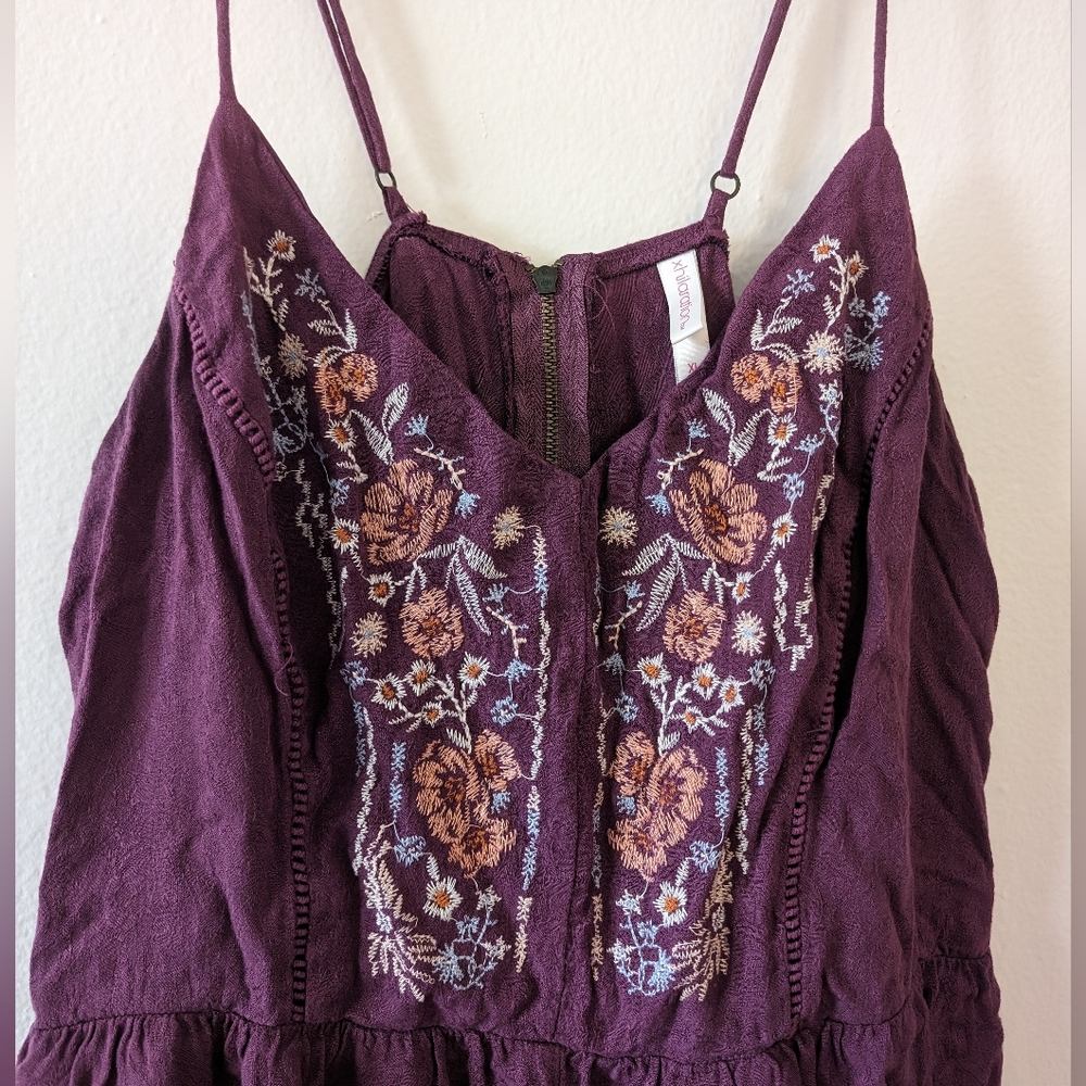 Purple romper